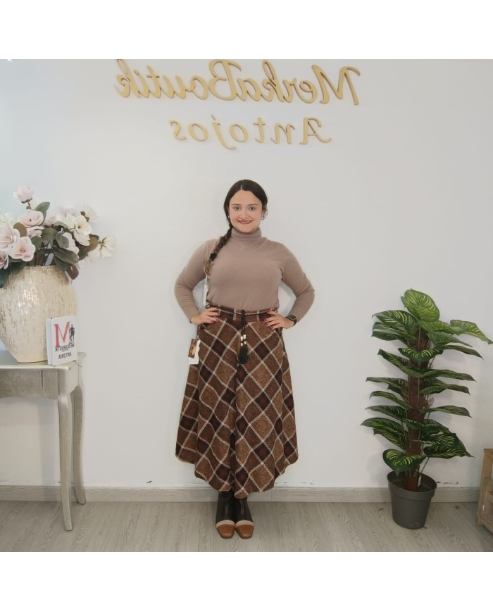 FALDA CUADRO BOLSILLO vista 5