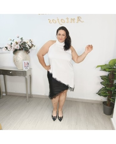 BLUSON SEDUCCION CUELLO CHIMENEA