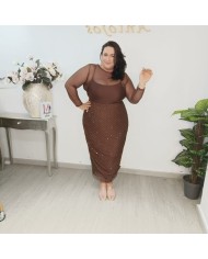 FALDA GASA BRILLO vista 3