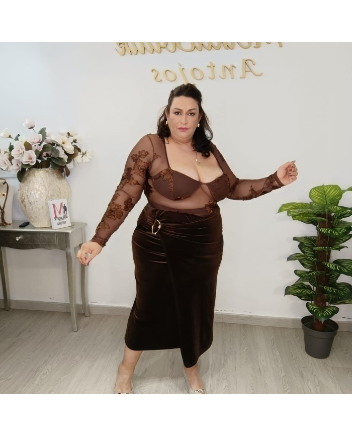 FALDA TERCIOPELO vista 5