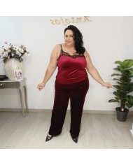 LENCERA TERCIOPELO vista 2