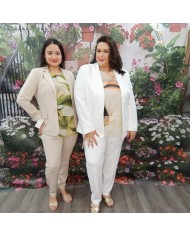 CONJUNTO MORGAN | Traje 3 Piezas Blazer y Pantalón para Invitada