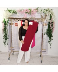 Pantalón Miguelina Ancho Tiro Alto | Palazzo Cómodo Elástico