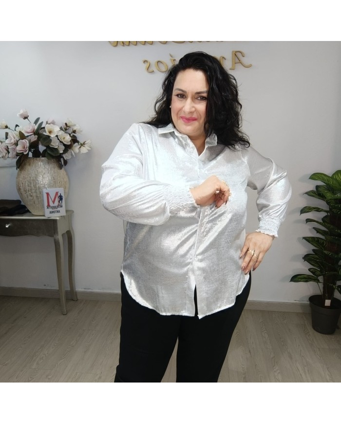 CAMISA BRILLO PUÑO vista 2