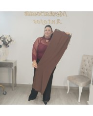 Pantalón Miguelina Ancho Tiro Alto | Palazzo Cómodo Elástico