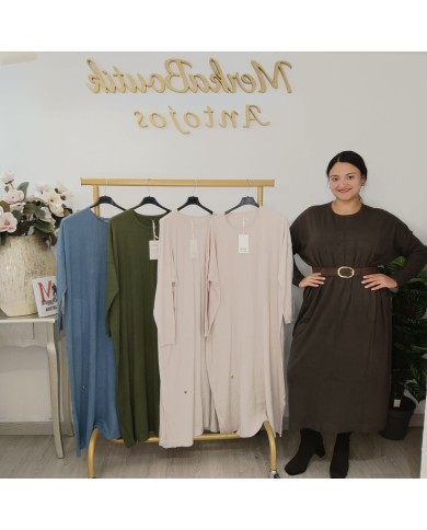 **Vestido Largo Oversize Yuli