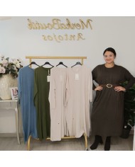 **Vestido Largo Oversize Yuli