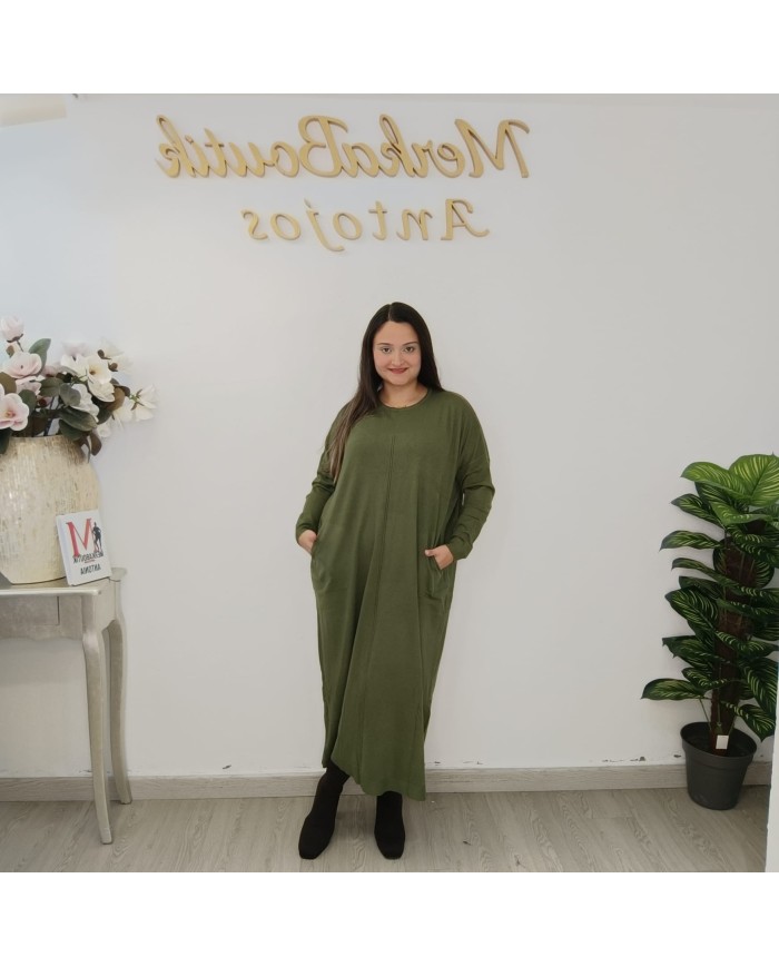 **Vestido Largo Oversize Yuli