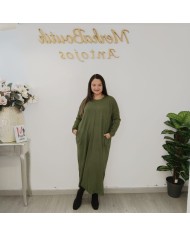 **Vestido Largo Oversize Yuli