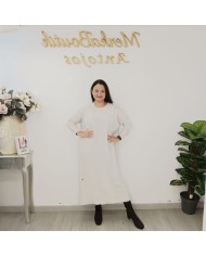 **Vestido Largo Oversize Yuli