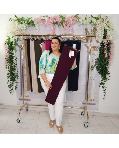 Pantalón Lince Recto Elástico | Slim Fit Cómodo Oficina