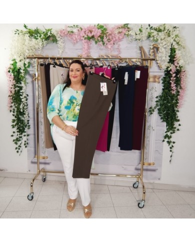 Pantalón Lince Recto Elástico | Slim Fit Cómodo Oficina