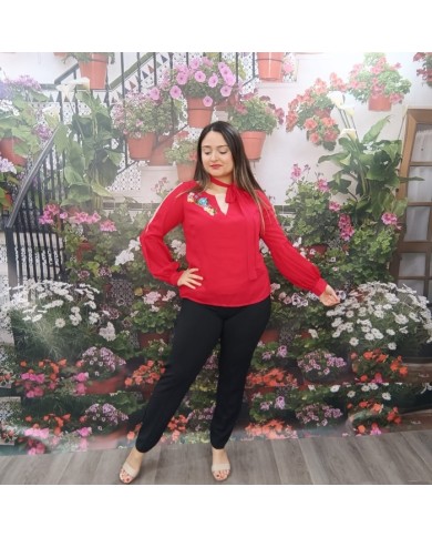 Blusa Maribel - Elegancia y Comodidad en Moda Femenina