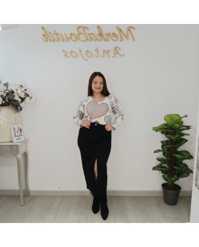 Compra Jersey Corazón Print - Estilo y Comodidad