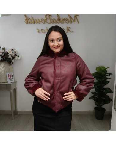 Abrigo Pelo Suiza Reversible - Elegancia y Versatilidad en Moda