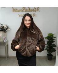 Abrigo Pelo Suiza Reversible - Elegancia y Versatilidad en Moda