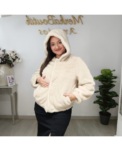 Abrigo Pelo Suiza Reversible - Elegancia y Versatilidad en Moda