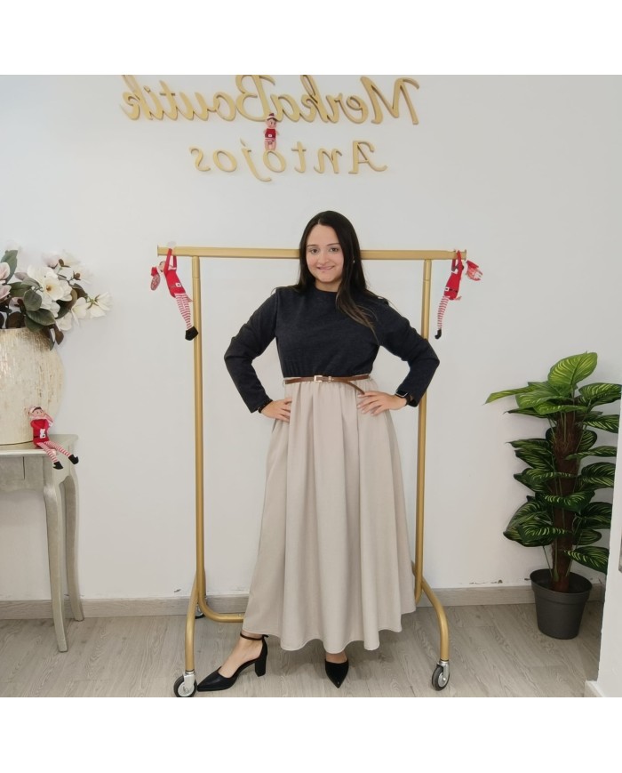 Vestido Dual - Estilo y Versatilidad en una Prenda Reversible