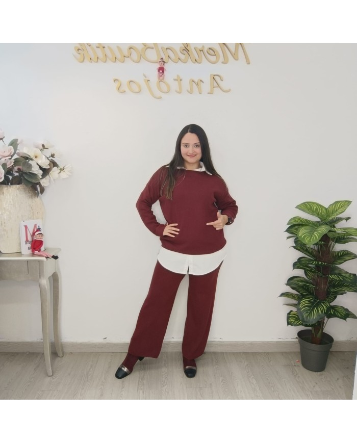 Conjunto Punto Botón - Elegancia y Comodidad en Moda