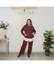 Conjunto Punto Botón - Elegancia y Comodidad en Moda