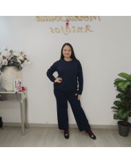 Conjunto Punto Botón - Elegancia y Comodidad en Moda