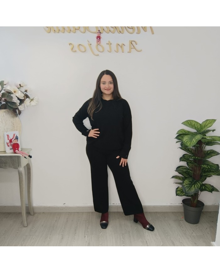 Conjunto Punto Botón - Elegancia y Comodidad en Moda