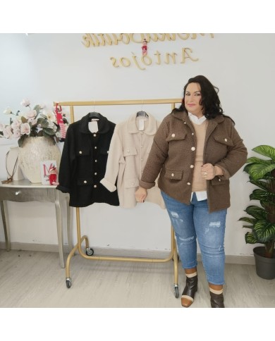 Abrigo Borreguito Soraya - Elegancia y Calidez para el Invierno