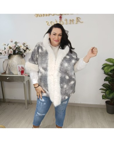 Abrigo Capa Alaska - Elegancia y Calidez para Invierno