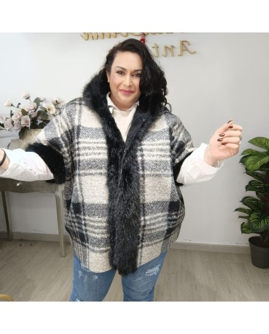 Abrigo Capa Alaska - Elegancia y Calidez para Invierno