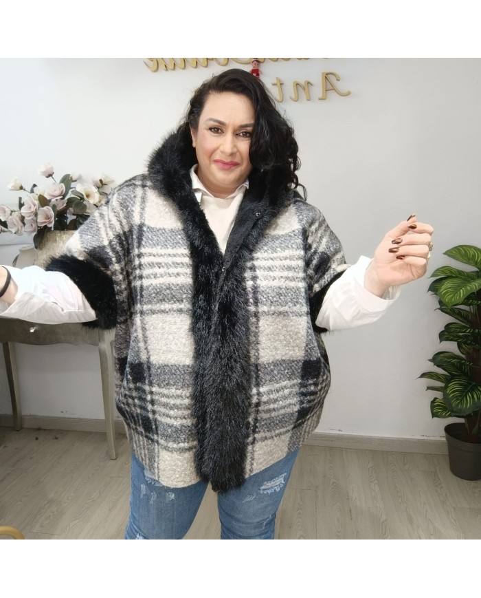 Abrigo Capa Alaska - Elegancia y Calidez para Invierno