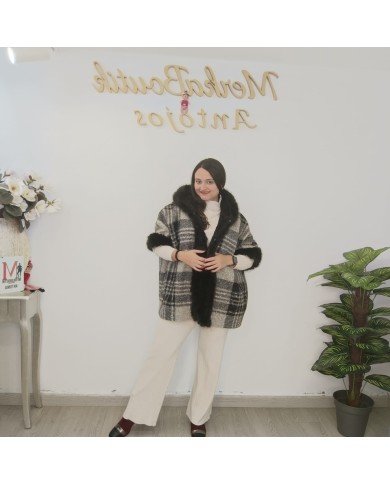 Abrigo Capa Alaska - Elegancia y Calidez para Invierno