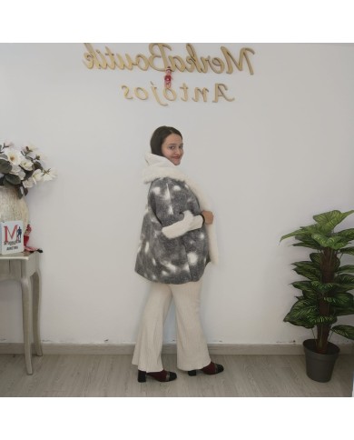 Abrigo Capa Alaska - Elegancia y Calidez para Invierno