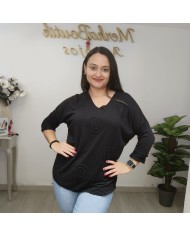 Camiseta Círculos - Estilo Moderno y Confort