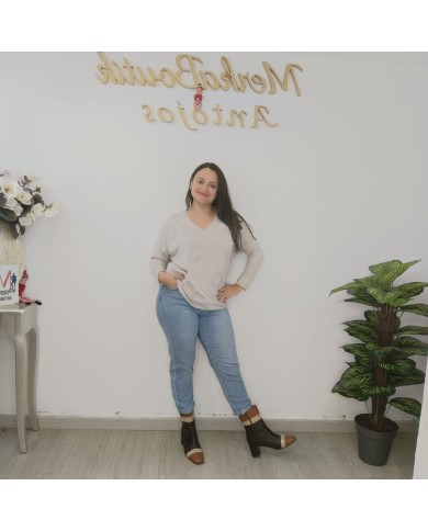 Camiseta Círculos - Estilo Moderno y Confort