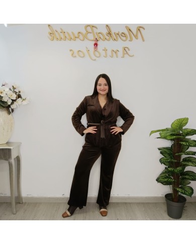 Conjunto Terciopelo Americana | Conjunto Terciopelo Elegante