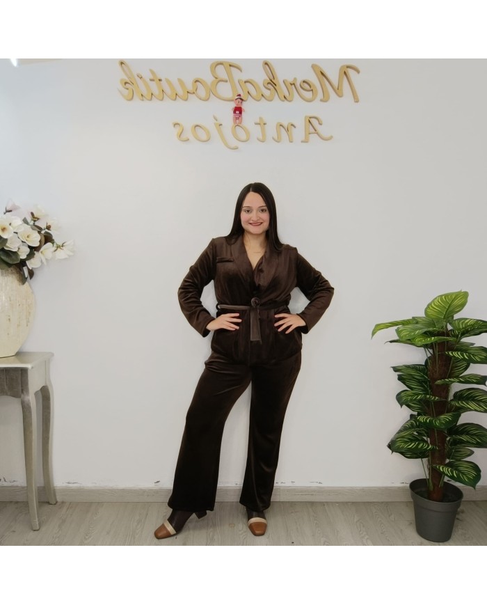 Conjunto Terciopelo Americana | Conjunto Terciopelo Elegante