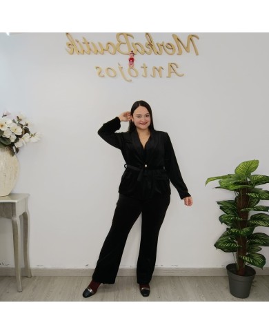 Conjunto Terciopelo Americana | Conjunto Terciopelo Elegante