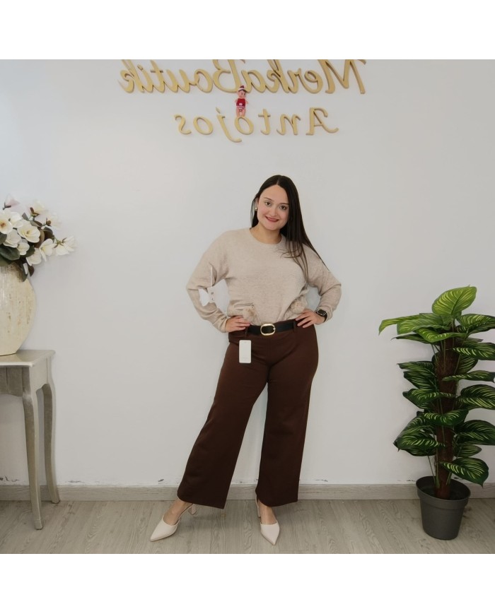 Pantalón Pata Ancha Marcos - Estilo y Confort