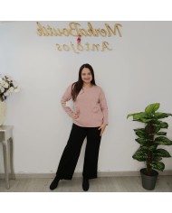 Jersey Bolsillo Pompones - Estilo y Comodidad