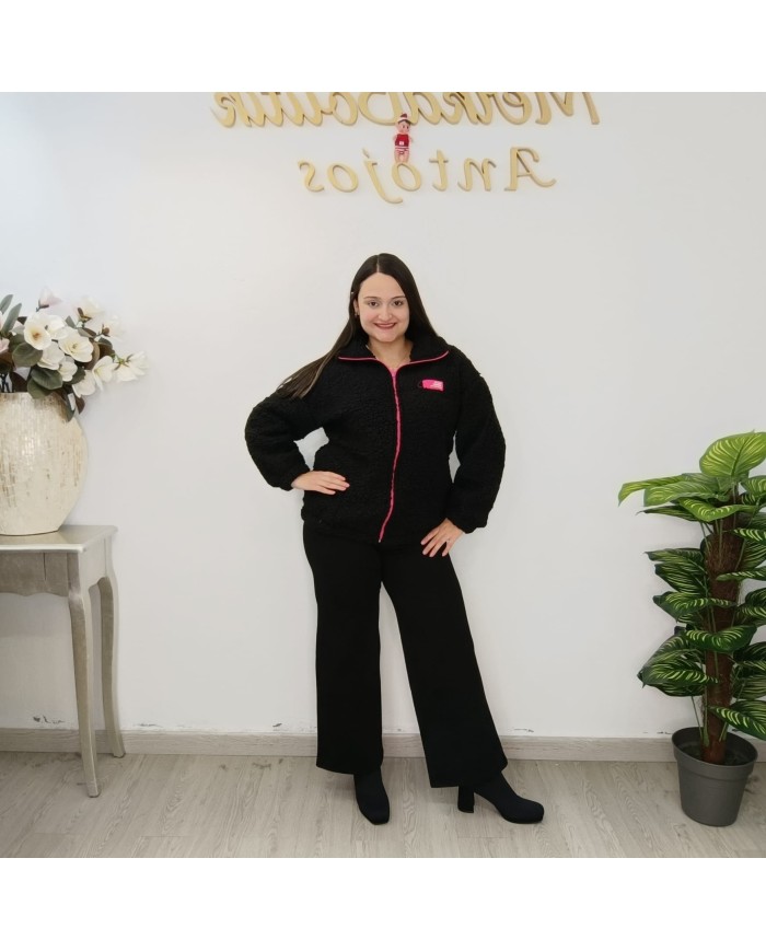 Bomber Borreguito Fluor - Chaqueta de Moda con Estilo y Comodidad