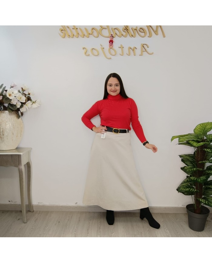 Falda Antelina Capa - Elegancia y Estilo para Toda Ocasión