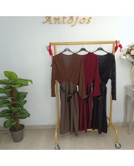 Vestido Encaje Mixto: Elegancia y Estilo para Toda Ocasión