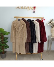 Chaquetón de Pelo Largo Curvy - Estilo y Confort para el Invierno