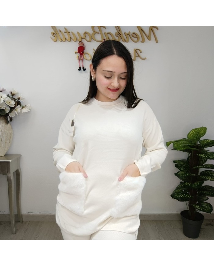 Conjunto Bolsillo Pelo Silvia - Elegancia y Comodidad en un Solo Producto