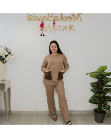 Conjunto Bolsillo Pelo Silvia - Elegancia y Comodidad en un Solo Producto