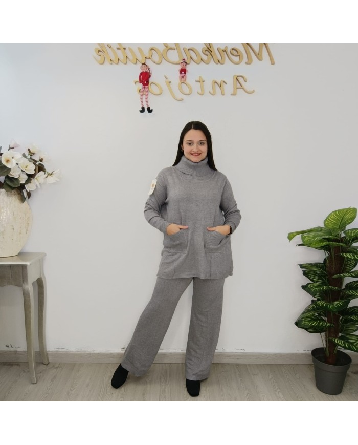 Conjunto Cuello Alto Maxi - Elegancia y Comodidad