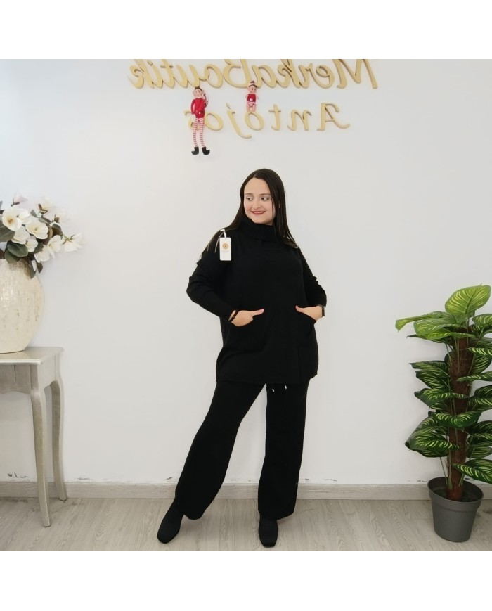 Conjunto Cuello Alto Maxi - Elegancia y Comodidad