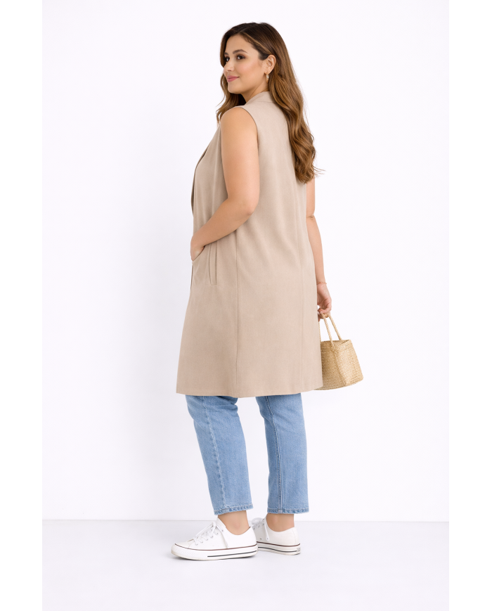 Chaleco Angorina Largo Hungría - Elegancia y Confort