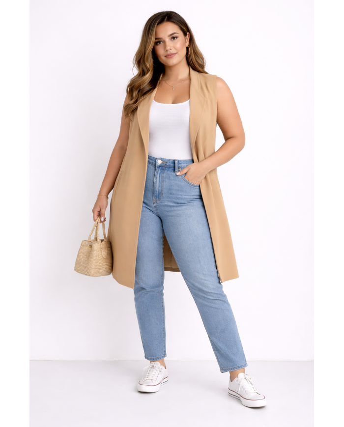 Chaleco Angorina Largo Hungría - Elegancia y Confort