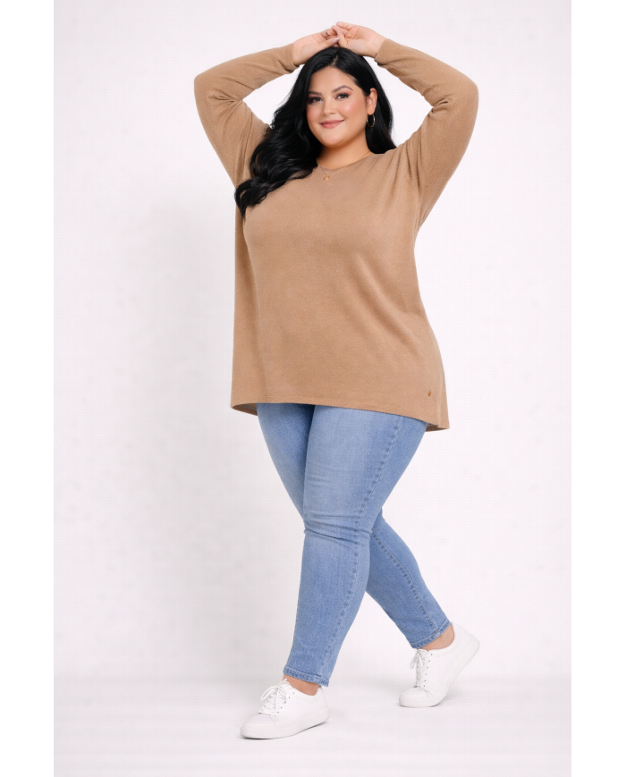 Jersey Largo Angorina Yolanda - Elegancia y Calidez para el Invierno